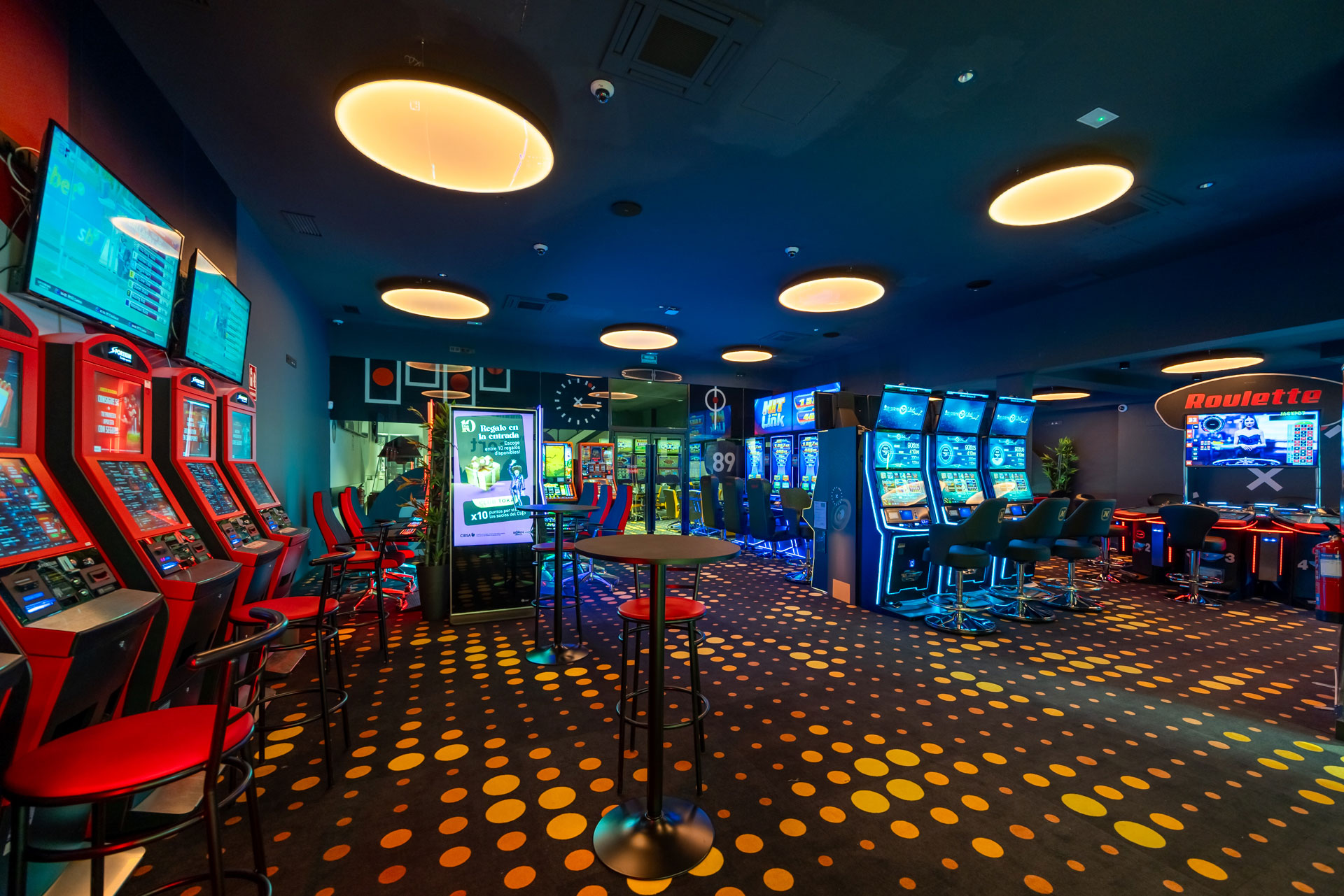 Bingo Golmés Corner Sportium y sala de slots